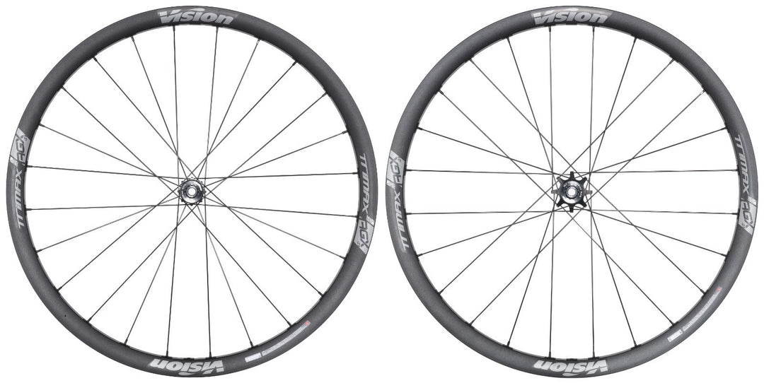 Vision TriMax AGX i23 Alloy Disc Tubeless Gravel Wheelset CL SRAM XDR 12 Sp 700c