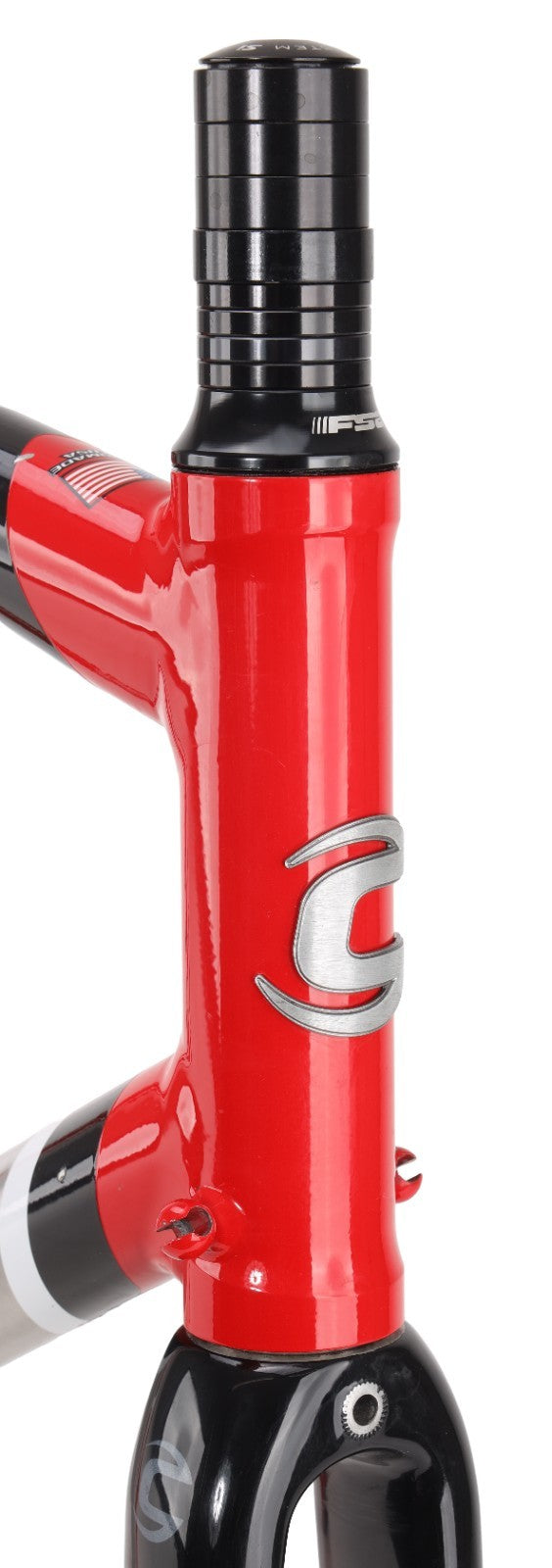 Cannondale CAAD9 Alloy Road Bike Frameset 58cm RED 700c Rim QR USA Made ~2008