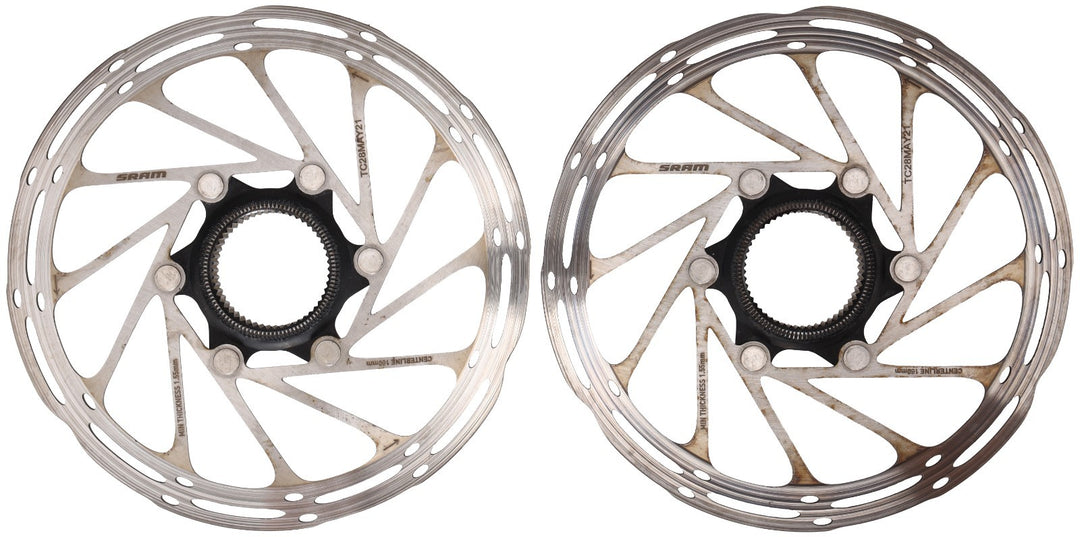 SRAM CenterLine Gravel Bike 160mm Disc Brake Rotors PAIR Center Lock Road