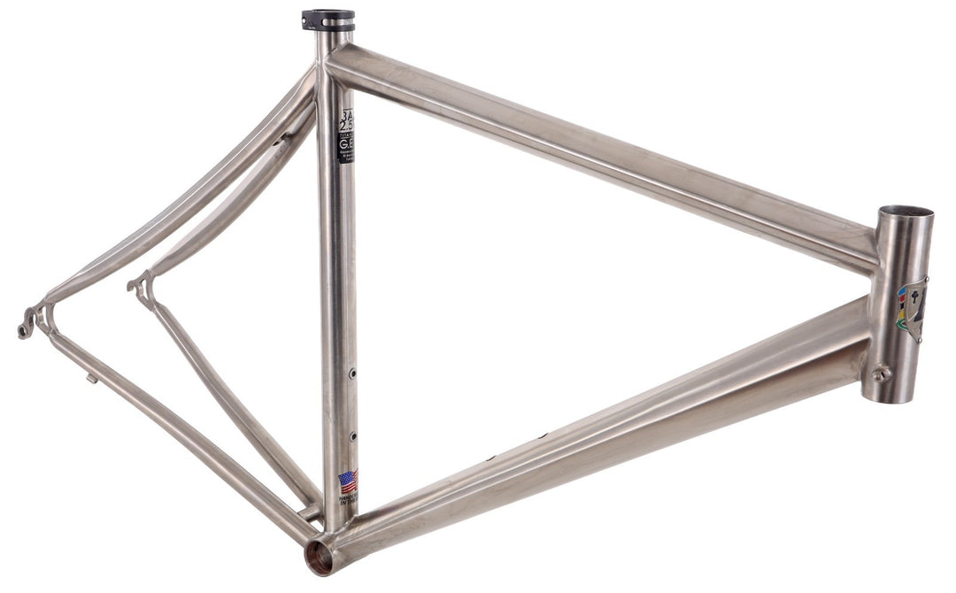 Litespeed Titanium Road Bike Frame 56cm MD/LG QR Rim Brake 700c USA Made 2007
