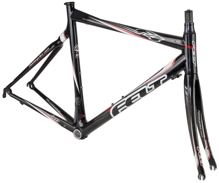 Felt F4 Carbon Road Bike Frameset 56cm BLACK 700c Rim Brake QR Race 2007