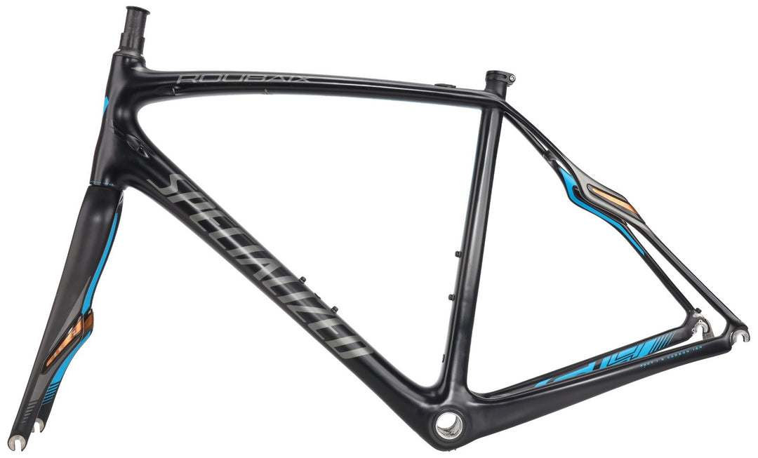 Specialized Roubaix SL4 Expert Carbon Road Bike Frameset 56cm BLACK 700c QR 2014