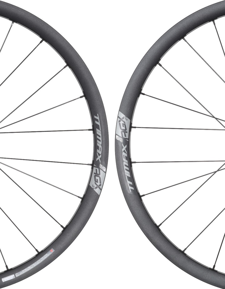 Vision TriMax AGX i23 Alloy Disc Tubeless Gravel Wheelset CL SRAM XDR 12 Sp 700c