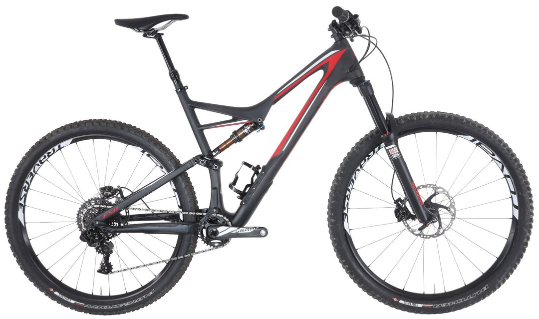 Specialized Stumpjumper FSR Expert 29" Carbon Mtn Bike XL SRAM Shimano XT 2016