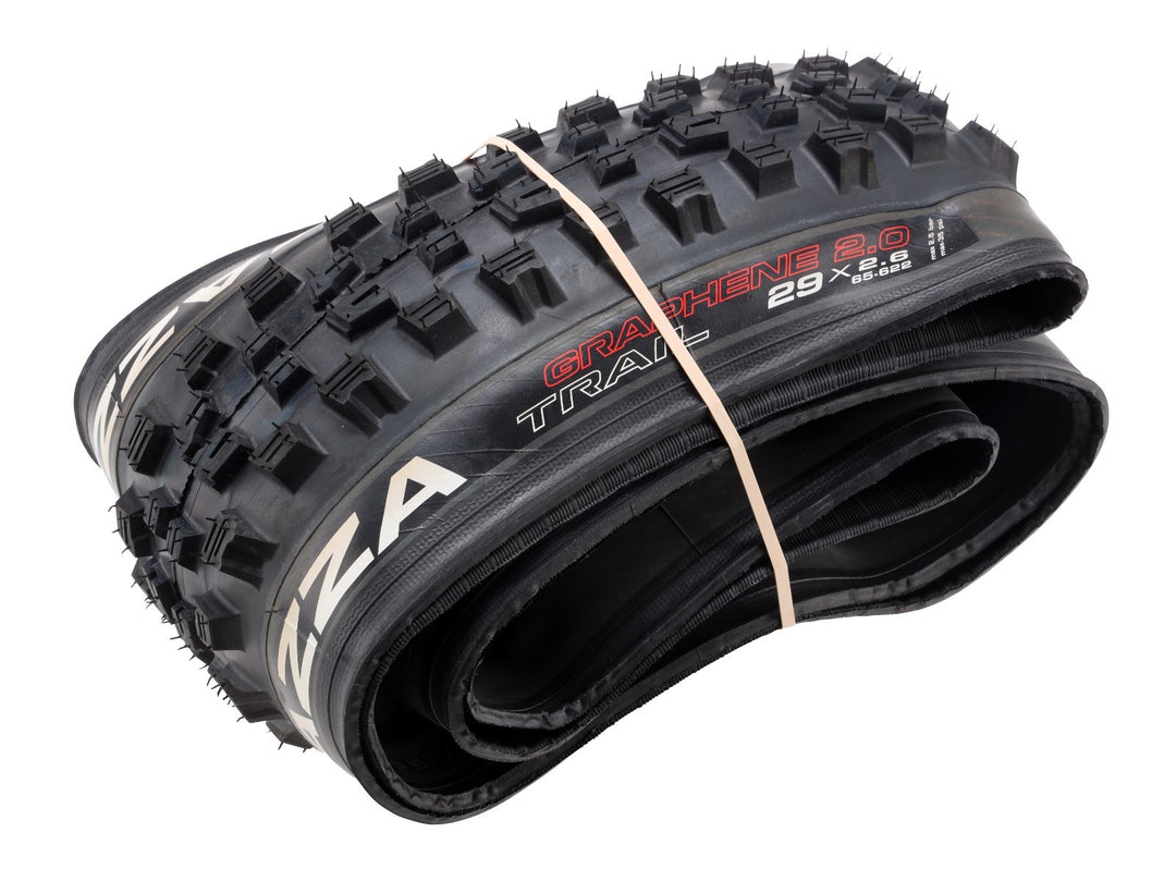 Vittoria Mazza Trail Tubeless Mountain Bike Tire 29 x 2.6" Graphene 2.0 BLACK