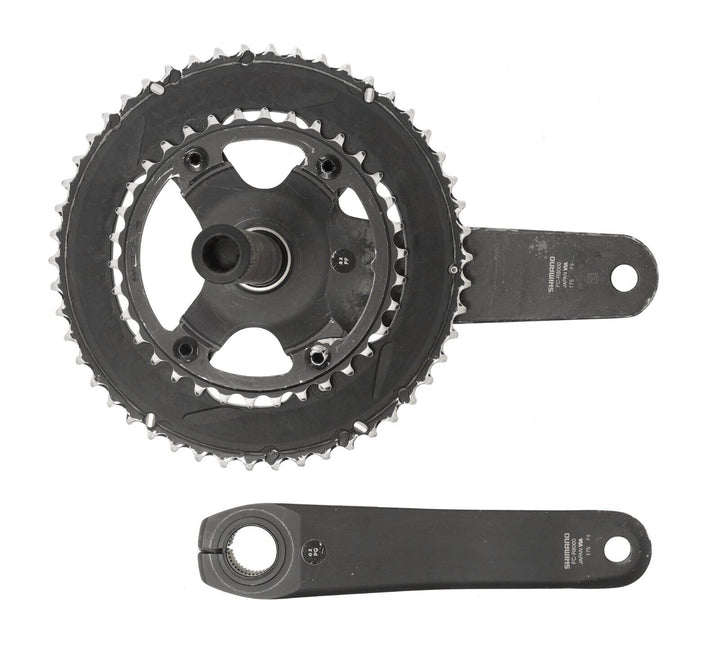 Shimano Ultegra FC-R8000 2 x 11s Crankset 175mm 50/34T Compact Road Bike Gravel