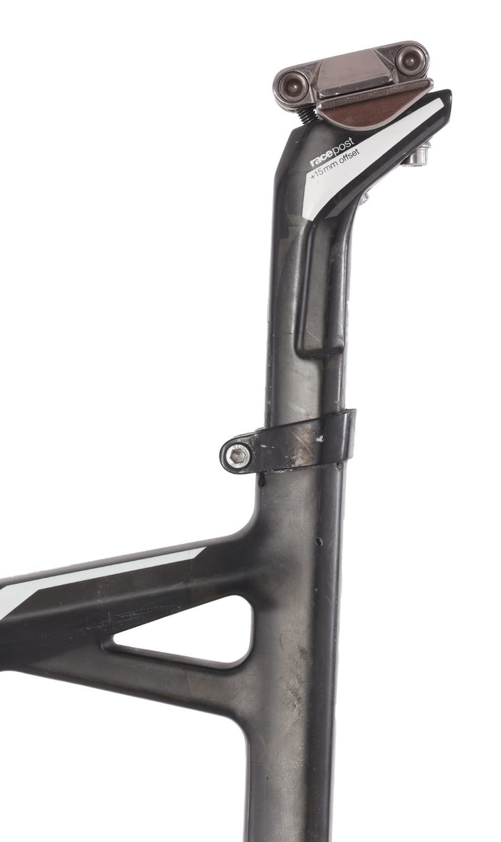 BMC Teammachine SLR01 TCC Carbon Road Bike Frameset 60cm Black/White Rim QR 2013