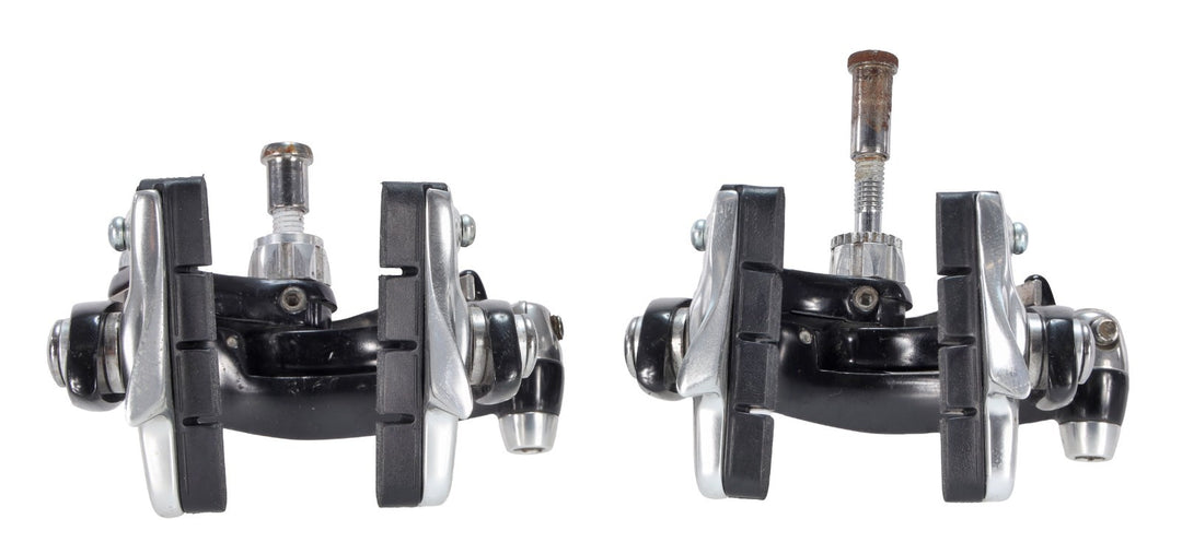 Mavic SSC Road Bike Rim Brake Calipers SET F+R Black Dual Pivot Center Mount