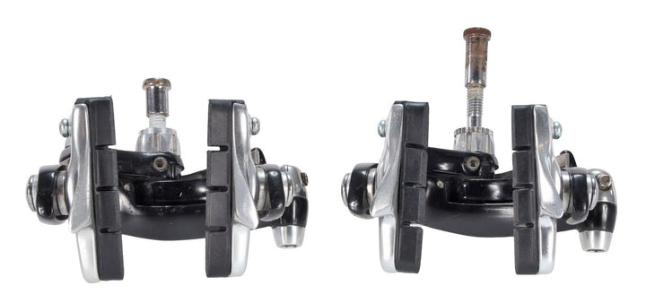 Mavic SSC Road Bike Rim Brake Calipers SET F+R Black Dual Pivot Center Mount