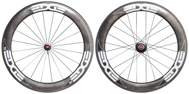 ENVE EDGE 68 Carbon Clincher Road Wheelset Campagnolo 9-12s 700c Rim QR PowerTap