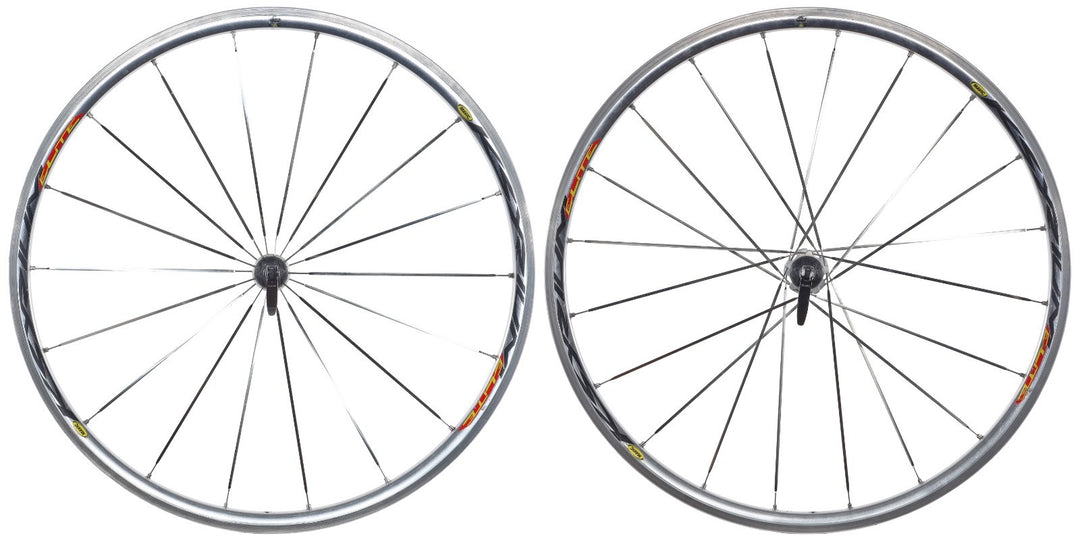 Mavic Ksyrium Elite Alloy Road Bike Clincher Wheelset 11 Spd Shimano 700c Rim QR