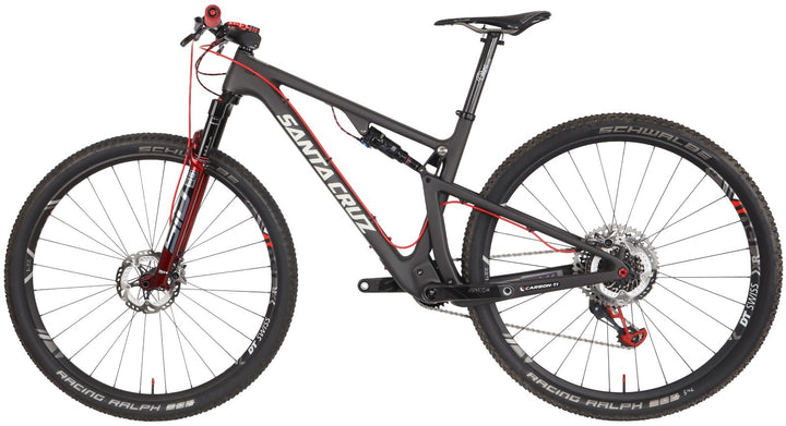 Santa Cruz Blur CC Carbon Mtn Bike 1x 12s MD Matte Black XTR SID SRAM X01 2019