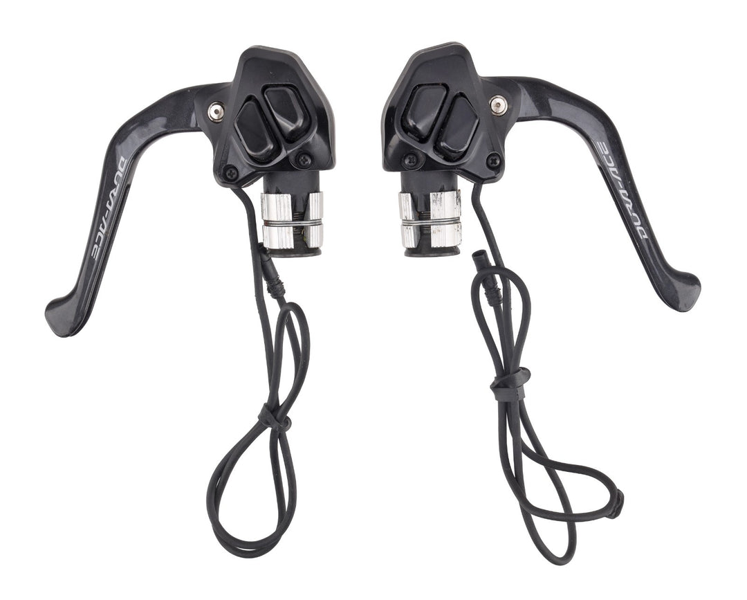 Shimano Dura-Ace ST-9071 Di2 2 x 11s Tri Bike Bar End Shift/Brake Lever SET Rim