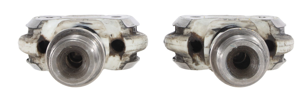 Speedplay Zero Clipless Road Bike Pedals Gray 50mm Titanium 4-Bolt