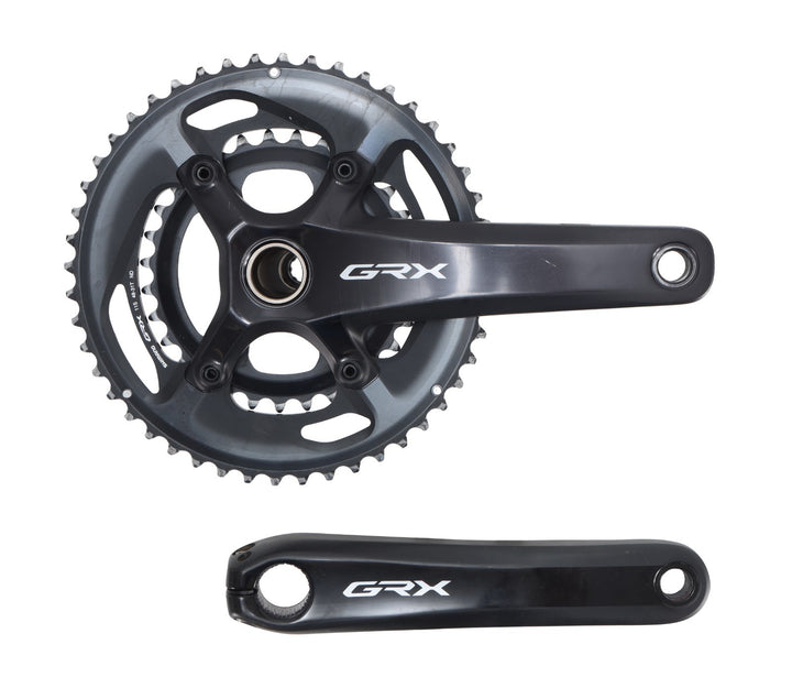 Shimano GRX FC-RX810 2x 11 Speed Gravel Bike Alloy Crankset 175mm 48/31T Black
