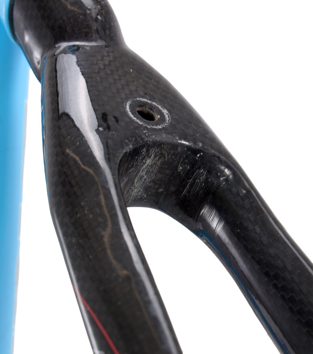 Bianchi Virata Steel Road Bike Frameset 55cm Blue 700c Easton Carbon Rear 2004