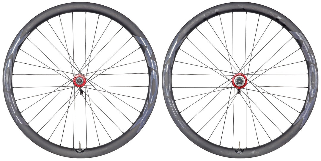 Nox Falkor 36D White Industries CL Disc Carbon Tubeless Wheelset Shimano 11s QR