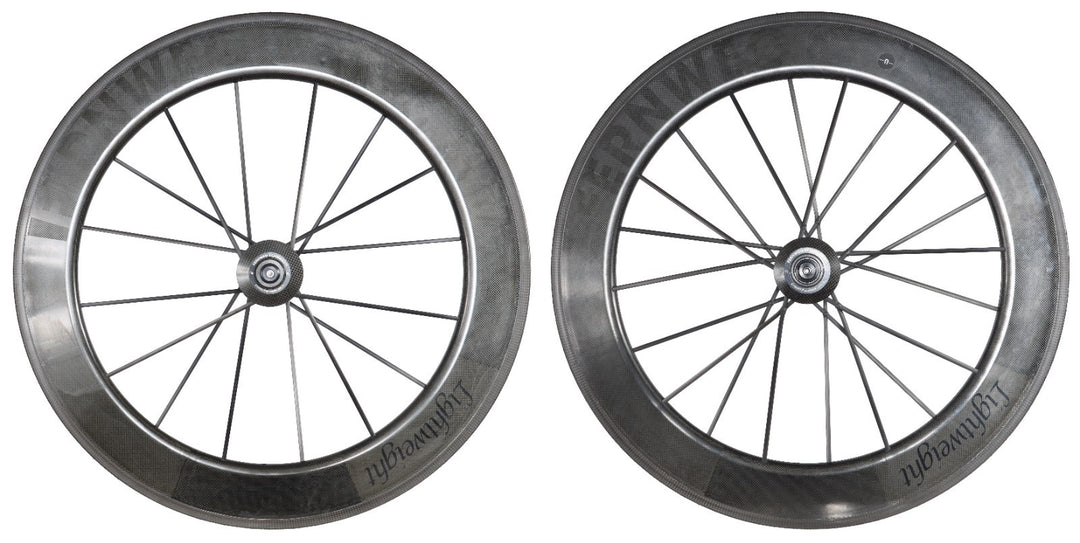 Lightweight Fernweg Carbon Tubular Road Bike Wheelset 11 Spd Shimano 700c Rim QR
