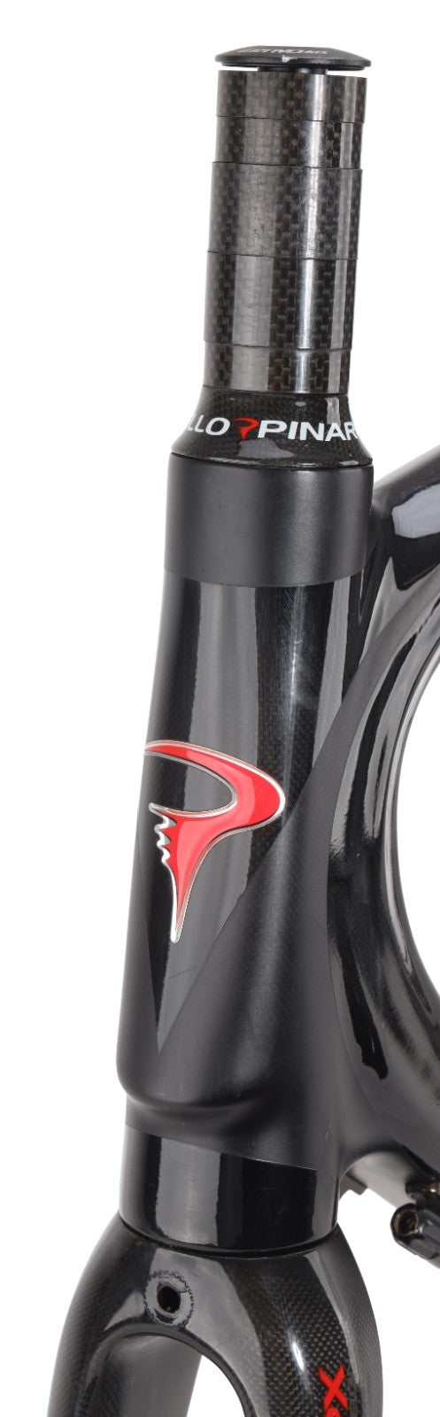 Pinarello Prince FP Carbon Road Bike Frameset 57.5cm Black on Black 700c QR 2009