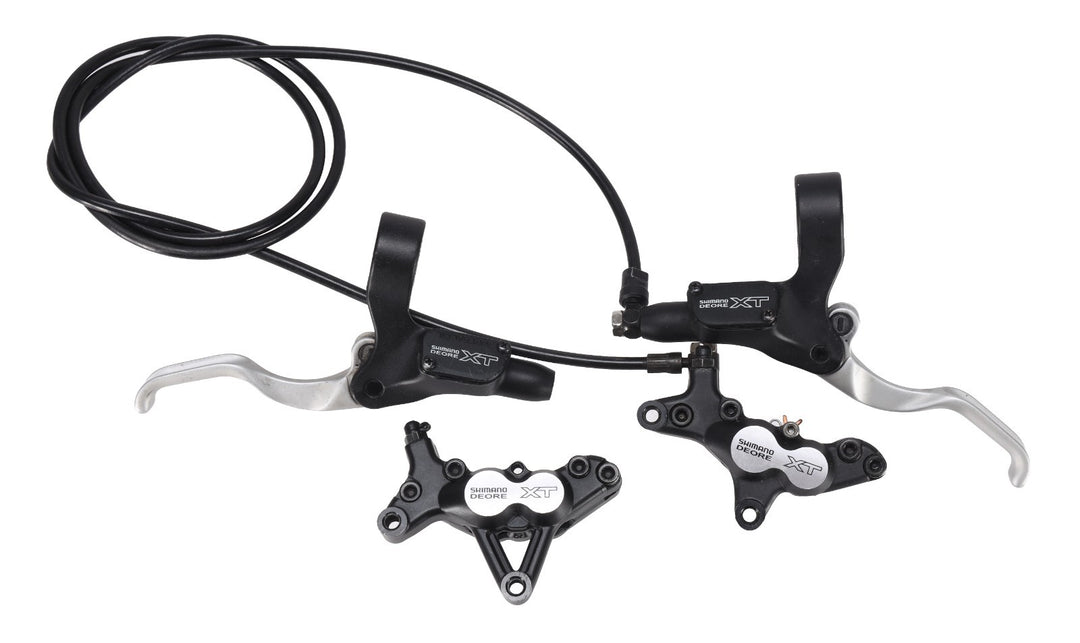 Shimano Deore XT BR/BL-M755 Mountain Bike Hydraulic Brake/Caliper Set 4-Piston