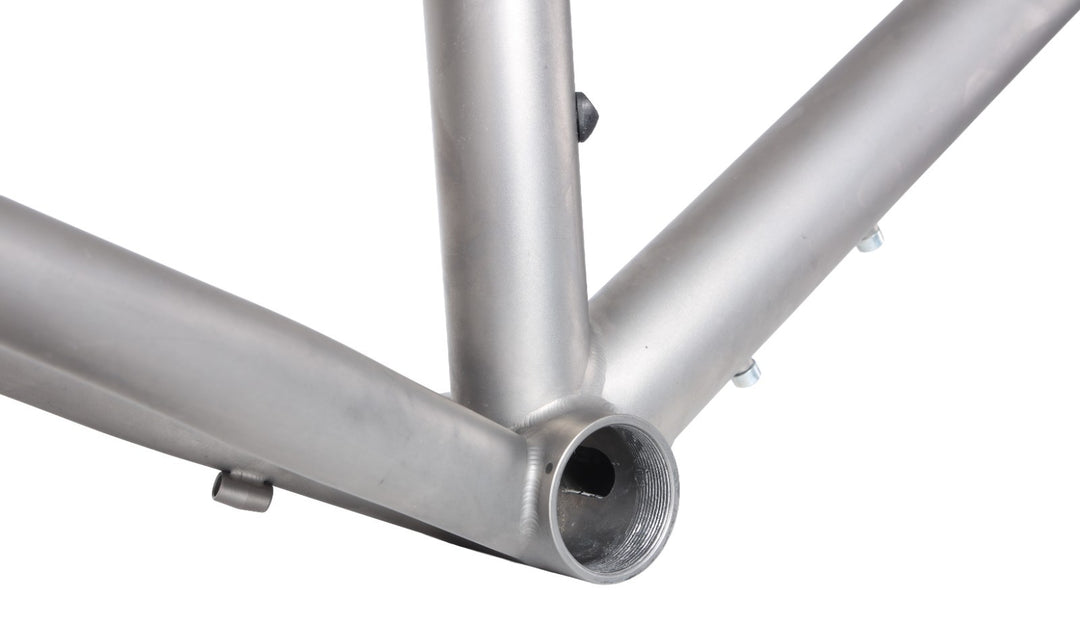 Moots Routt 45 Titanium Gravel Bike Disc Frameset 58cm Carbon Fork 700c USA Made