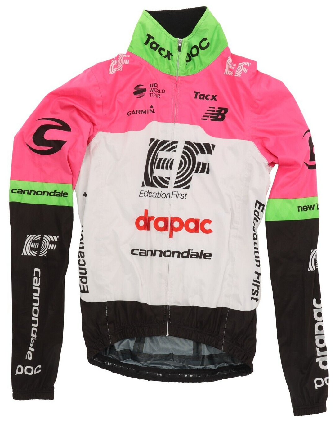 POC EF Education First Drapac Pro Team SS Cycling Kit Men Size1/2 Bibs LS Jacket