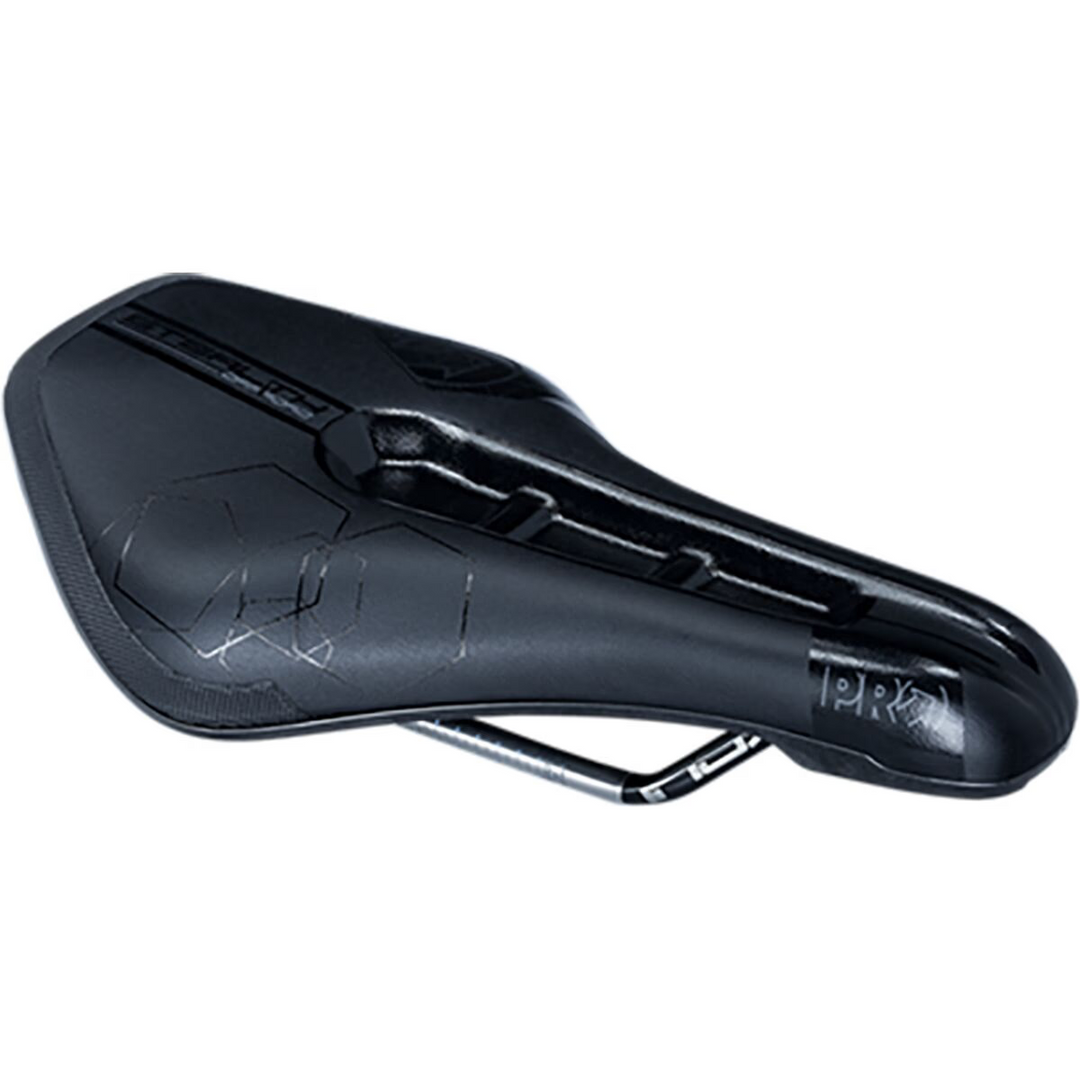 PRO Stealth Off Road Carbon Saddle 142mm 7x 7mm INOX Rail Black Mountain Bike