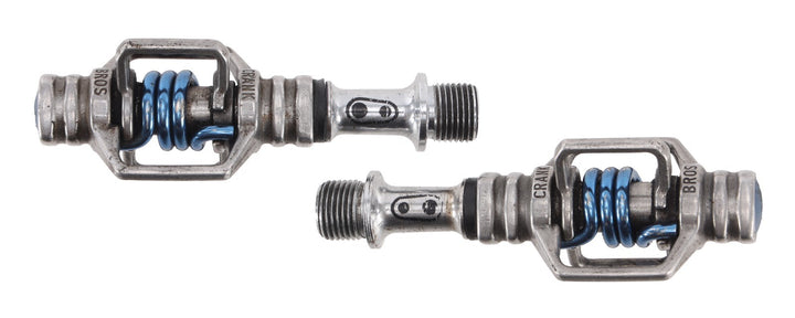 crankbrothers Eggbeater SL Clipless MTN Bike Pedals 9/16" 2-Bolt Silver Blue XC