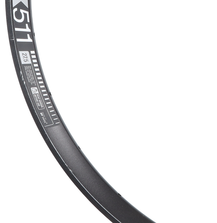 DT Swiss EX 511 Disc 27.5" Alloy Tubeless Mountain Bike Rim 28H MTB Enduro DH