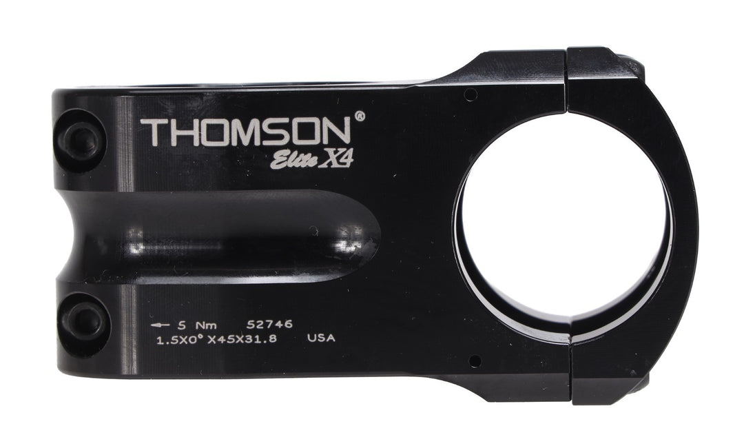 Thomson Elite X4 SM-E155 Downhill Bike Stem 31.8 x 45mm 0° Rise 1.5" STEERER ***