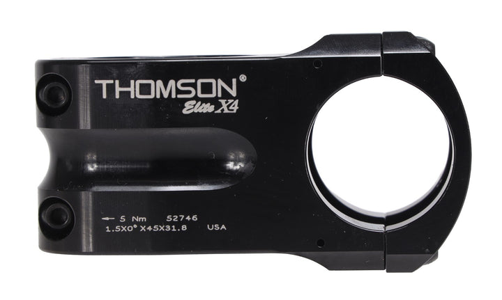 Thomson Elite X4 SM-E155 Downhill Bike Stem 31.8 x 45mm 0° Rise 1.5" STEERER ***