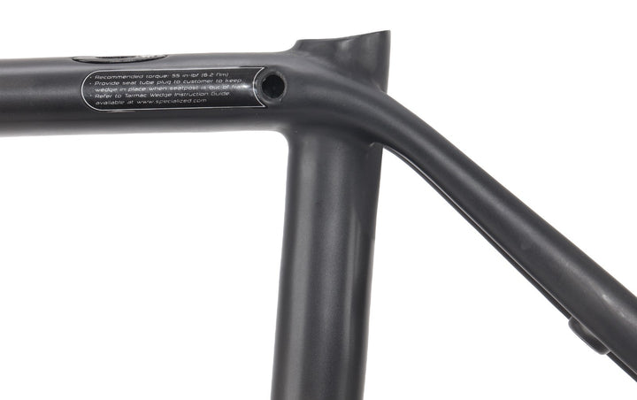 Specialized S-Works Tarmac Carbon Road Bike Frameset 56cm BLACK 700c QR Rim 2015