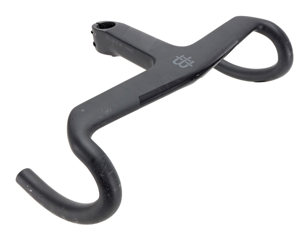 Black Inc AB02 Integrated Aero Carbon Road Bike Barstem Cockpit 380 x 130mm -6º