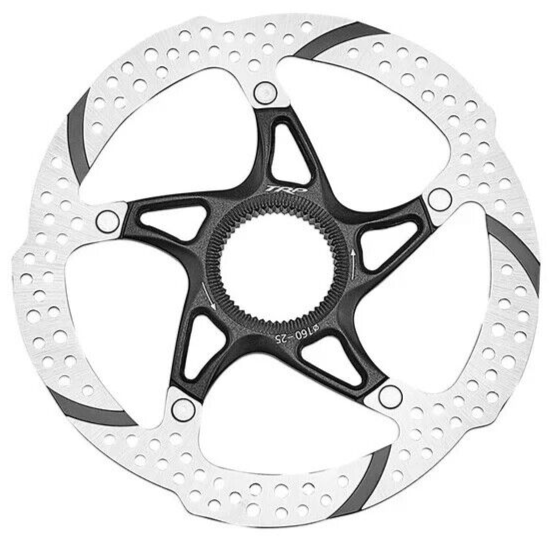 TRP TR25 Bike Disc Brake Rotor 160mm -or- 180mm Centerlock Mountain XC Gravel CX