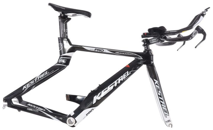 Kestrel Airfoil PRO SL Carbon TT Frameset Module 52cm Black/White Rim QR 2010