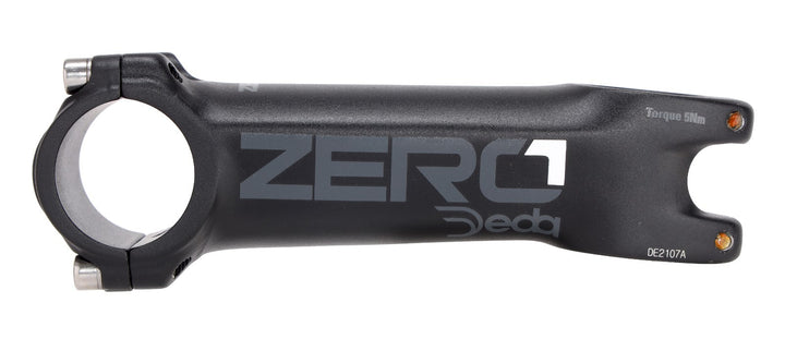 Deda Zero1 Alloy Road Bike Stem 31.7 x 110mm 8/82° Black 1-1/8"