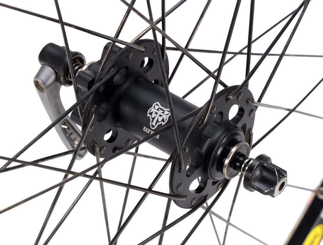Mavic X717 Disc 26" WTB Alloy Clincher Mtn Bike Wheelset 6B Shimano 9/10 Spd QR