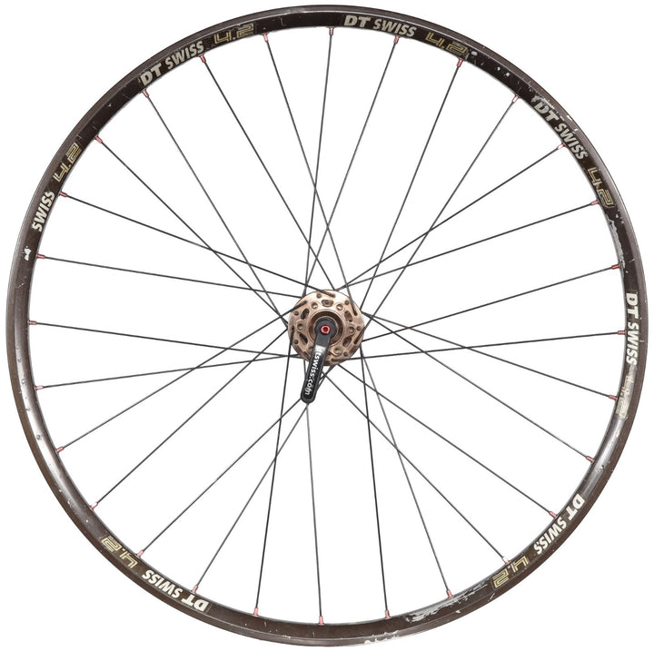 Specialized DT Swiss 4.2 Alloy Mtn Bike 26" FRONT Wheel 6B Disc 9x 100mm QR/TA