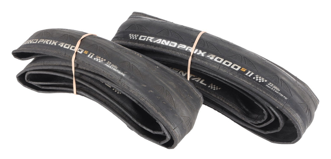 Continental Grand Prix 4000 S II Clincher Road Bike Tires 1 PAIR 700 x 23c