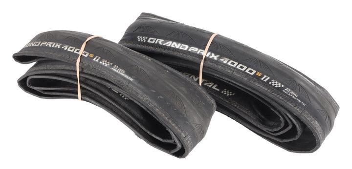 Continental Grand Prix 4000 S II Clincher Road Bike Tires 1 PAIR 700 x 23c