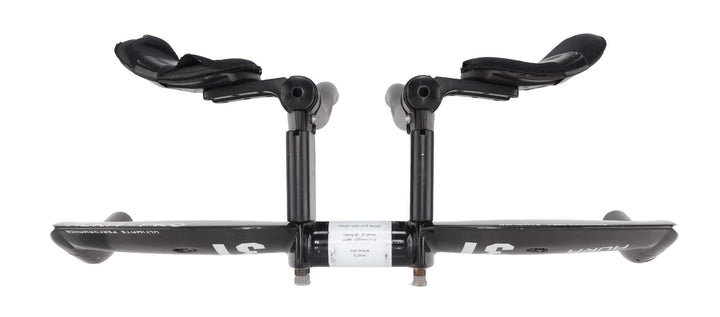 3T Aura Pro Triathlon Bike Carbon Aerobar w/ Extensions 31.8 x 420mm TT Race