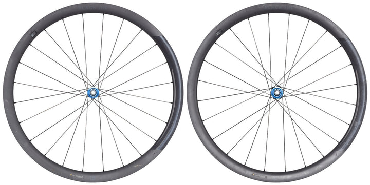 Black Inc Thirty Four Carbon Tubeless CL Disc 12s Road Bike Wheelset SRAM XDR