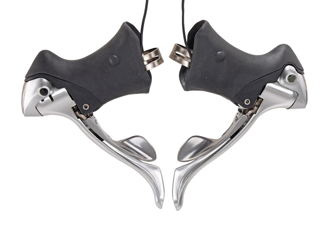 Shimano Dura-Ace ST-7700-C STI 2 x 9s Road Bike Shifters w/ Flight Deck SC-6501