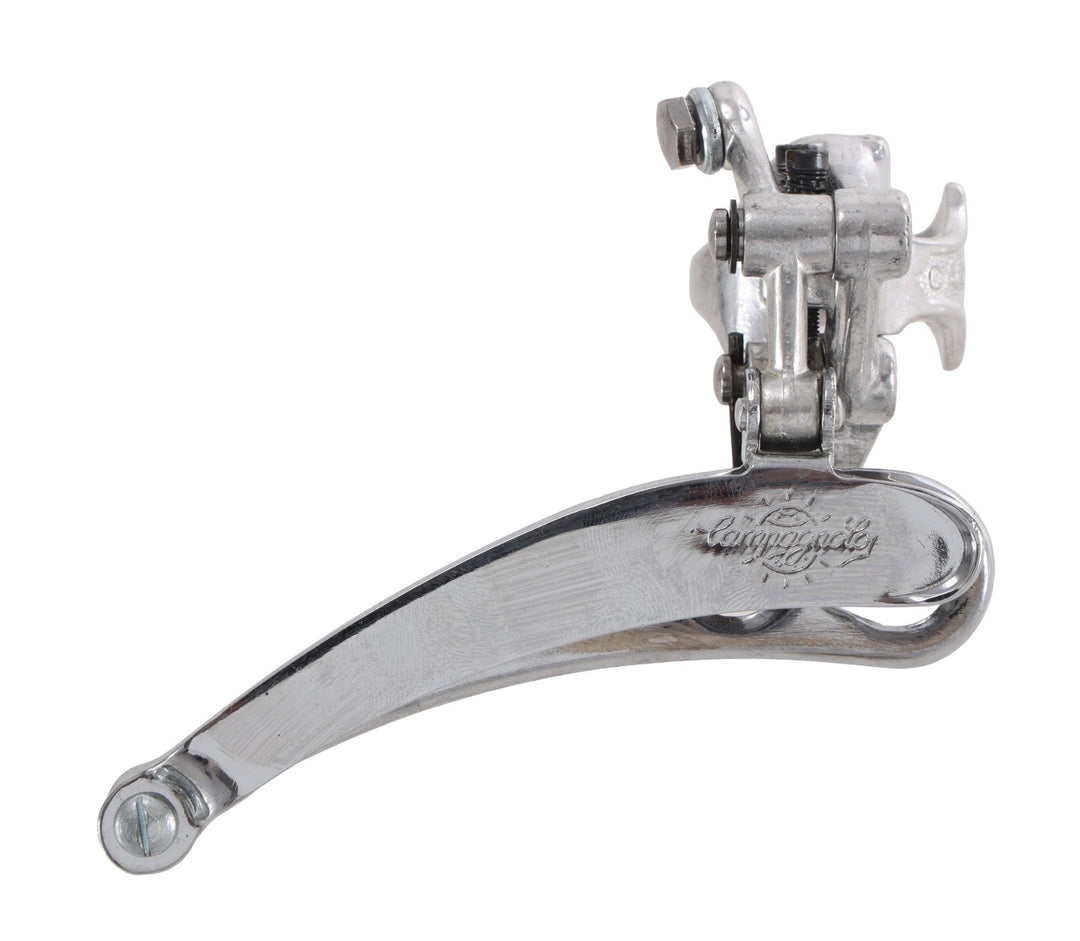 Campagnolo Record Road Bike 2 x 6 Speed Front Derailleur Clamp-On 28.6mm Vintage
