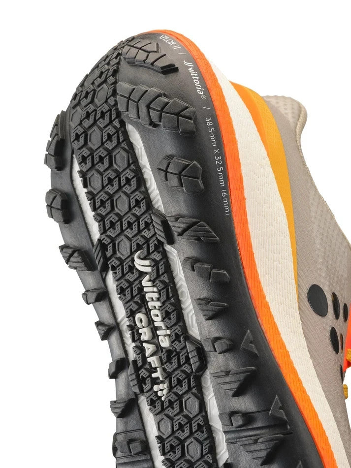Craft Xplor 2 Running Shoes US Men 9 EU 42 Hay/Flourange Train Race Vittoria