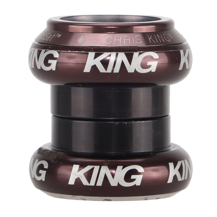 Chris King NoThreadSet External Cup Road Bike Headset 1 1/8" 34mm BLACK MTB
