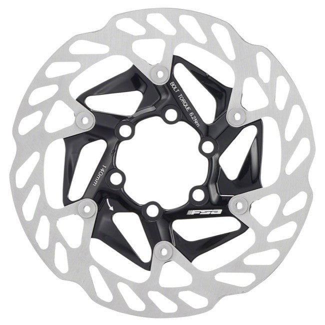 FSA K-Force WE Road Bike Disc Brake Rotor 140mm 6-Bolt 2 Piece Gravel Race RDB