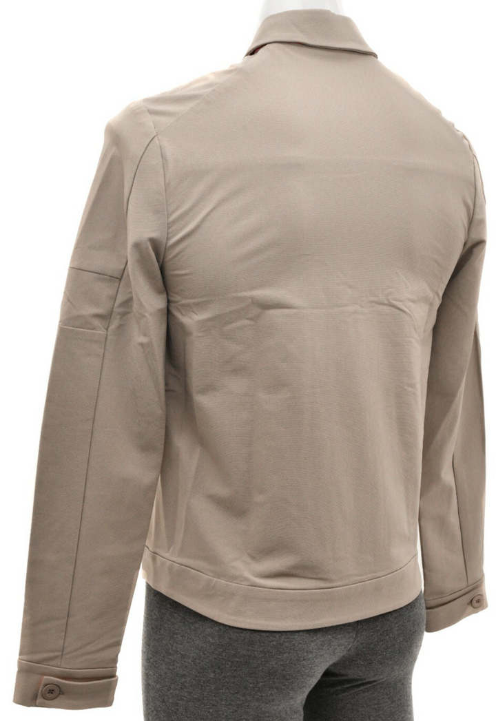 Rapha Loopback Jacket Men XS Tan Cycling Casual Lifestyle Zip-Up Coat Road Bike
