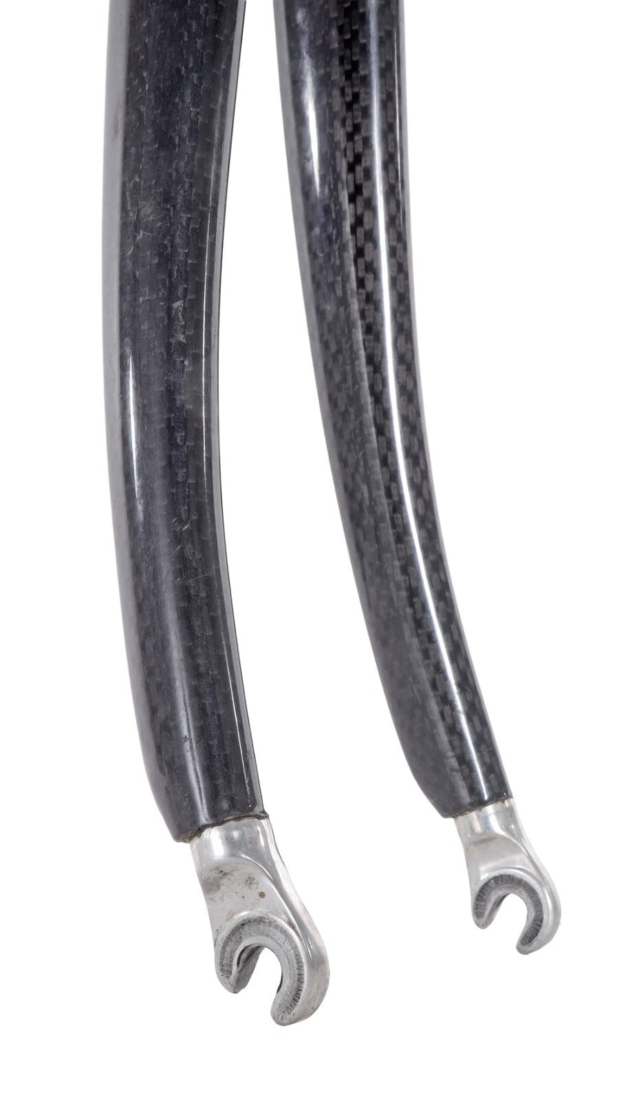 Kestrel EMS Composite Road Bike Fork 1" Threaded 700c QR Rim Nude Vintage USA