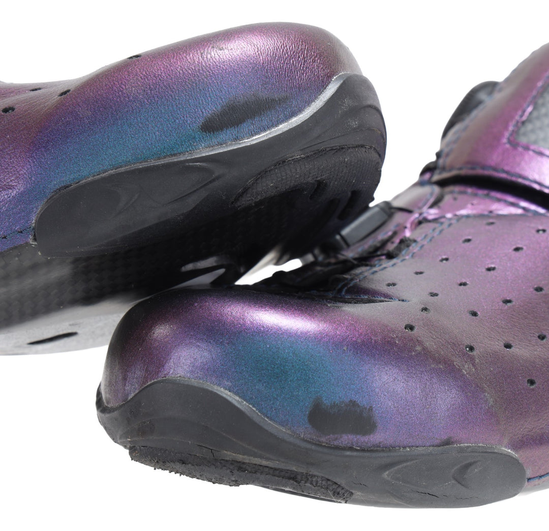 Lake CX403 Carbon Wide Road Bike Shoes EU 45 US Men 11.75 Blue 3 Bolt BOA